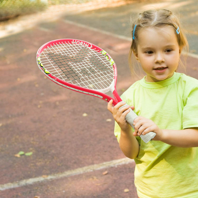[Australia - AusPower] - insum Kids Tennis Racket Starter Kit for Kids with Shoulder Strap Bag Mini Tennis Racket Toddler Tennis Raquet 17 Inch for Age 4 and Under 