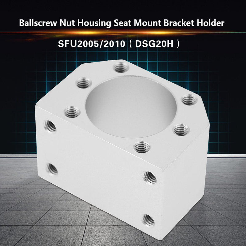 [Australia - AusPower] - DSG20H Ball Screw Nut Housing Seat Mount Bracket Holder Base for SFU2005 / SFU2010 CNC Accessory DSG20H 