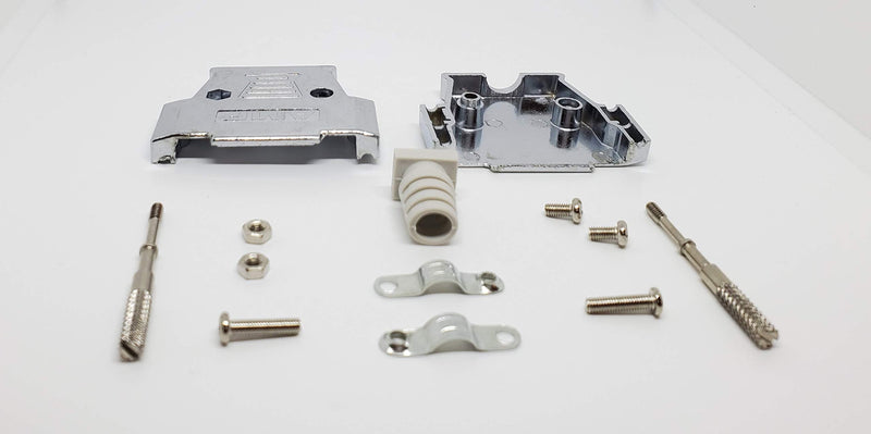 [Australia - AusPower] - Pc Accessories - 6-Pack DB25 Metal Hood with Hardware for DB 25 Male or Female Connectors, Thumb Screws 6 Sets Pack 
