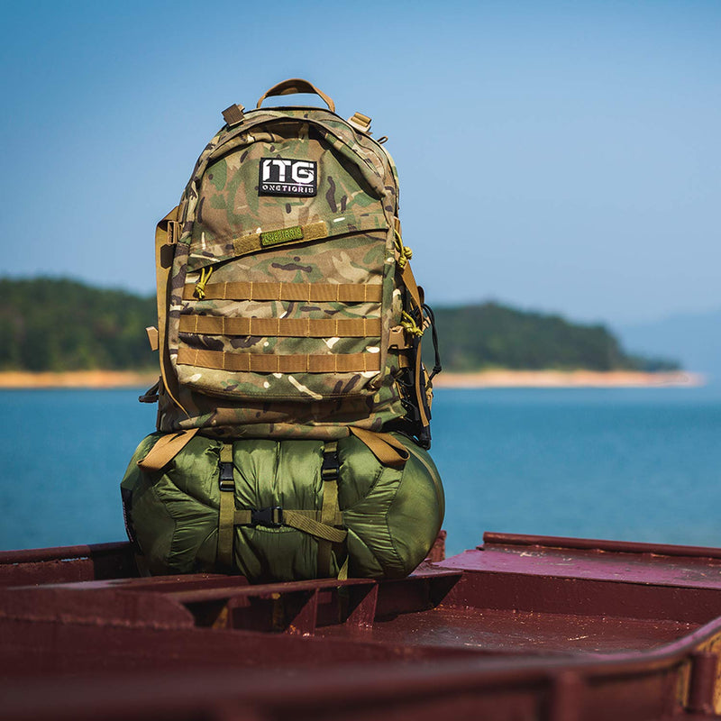 [Australia - AusPower] - OneTigris Sleeping Bag Compression Stuff Sack, 25L OD Green - 25L 