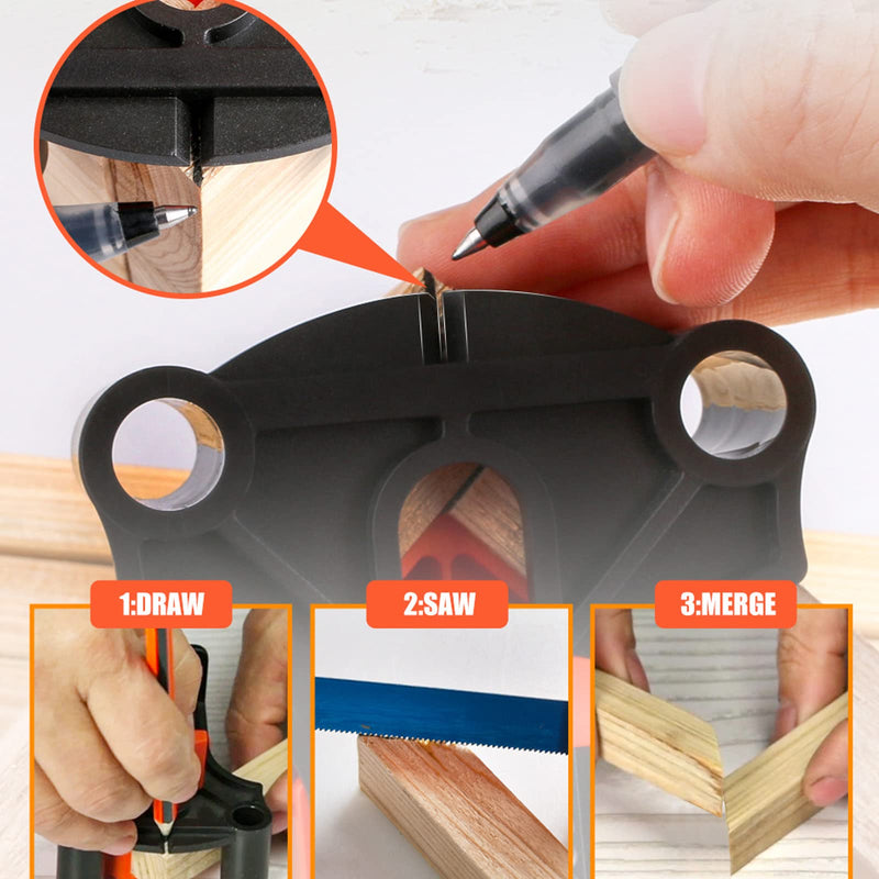 [Australia - AusPower] - 60/90/120 Degree Corner Clamp,Pro Carson Clamps for Woodworking,Adjustable Single Handle Spring Loaded Right Angle Clamp,Tool Gift for Men Father Carpenter, Welding, Drilling, Cabinets, Photo Framing 