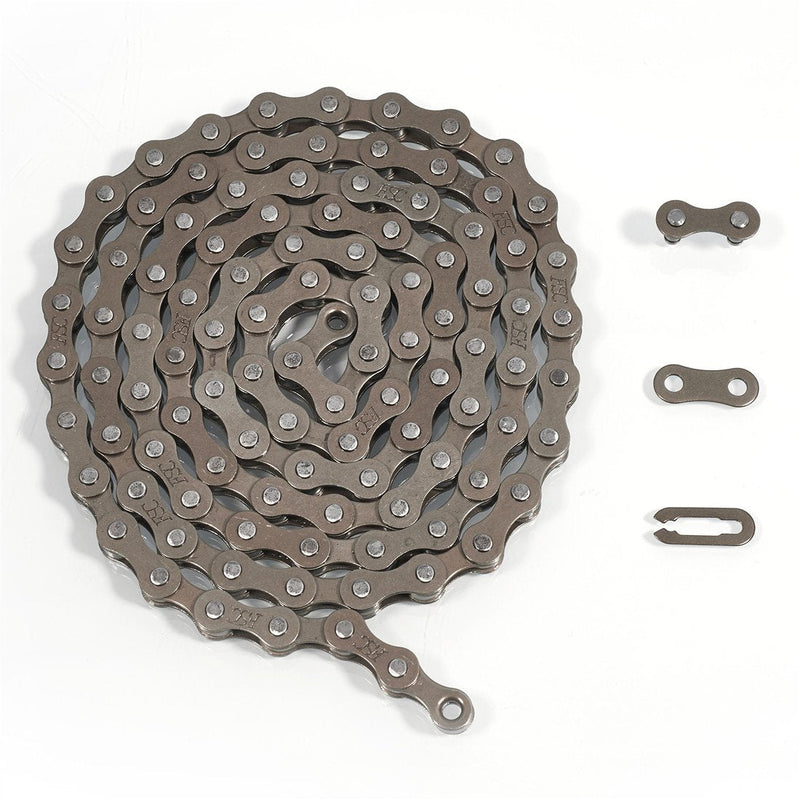 [Australia - AusPower] - ZHIQIU FSC F410 1-Speed Bicycle Chain Single (1/2 x 1/8-Inch, 104L) 
