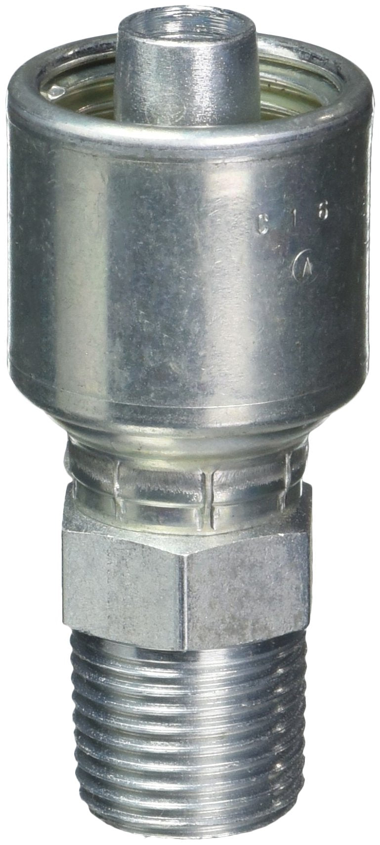 [Australia - AusPower] - Gates G25100-0808 Male Pipe (NPTF - 30 Cone Seat) (MegaCrimp) 
