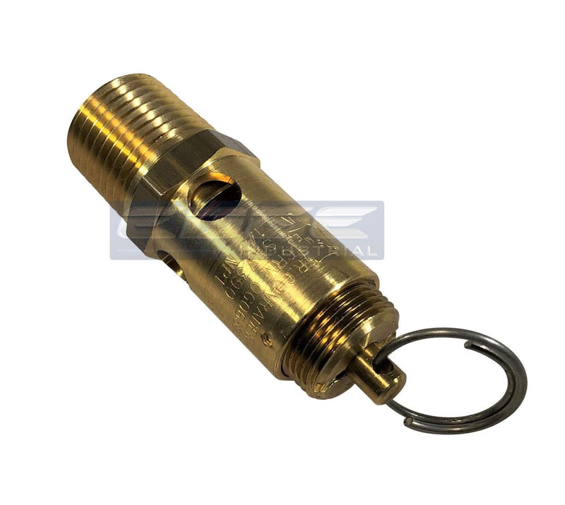 [Australia - AusPower] - New 1/2" NPT 200 PSI Air Compressor Safety Relief Pressure Valve Tank Pop Off 