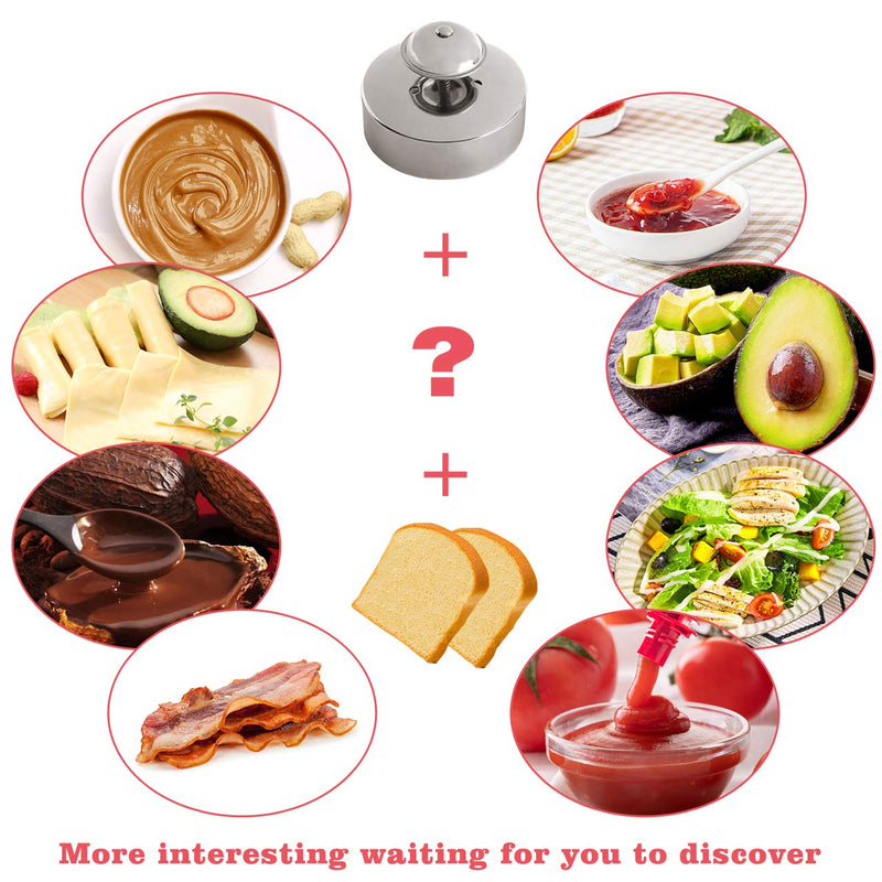 [Australia - AusPower] - Sandwich Sealer, Sandwich Cutter and Sealer, Food-Grade 304 Stainless Steel Sandwich Sealer, Uncrustables Peanut Butter and Jelly Sandwiches Tool/PBJ Cutter, Uncrustable Sandwich Maker 