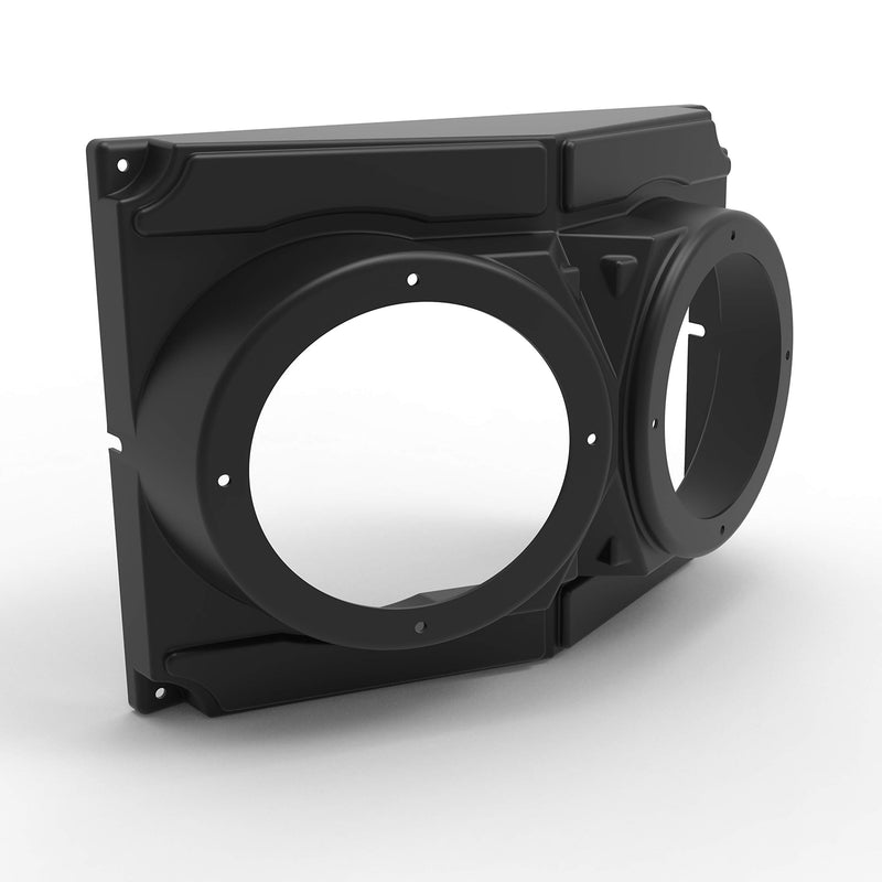 [Australia - AusPower] - UTV Speakers Pod Enclosure for RZR, SAUTVS Waterproof Universal 6.5" Overhead Speaker Pods Box for Polaris RZR UTV Cart Accessories(1PCS) 