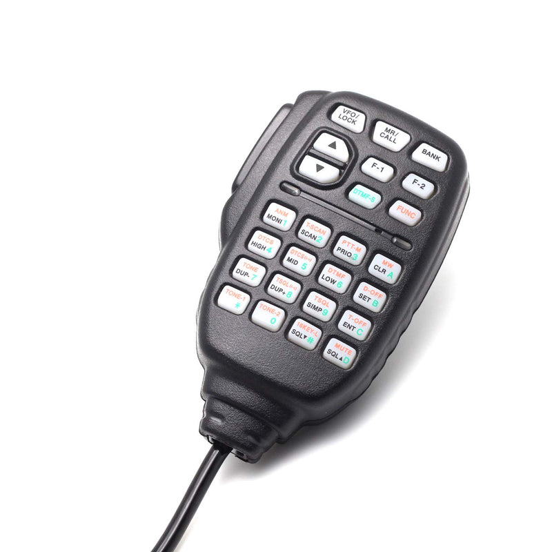 [Australia - AusPower] - Kymate HM133V Microphone Compatible with Icom Mobile Radio IC-2200H IC-2800H IC-V8000 IC-208H IC-2820H IC-F2721D 8PIN RJ45 DTMF Car radios Hand Mic Durable Handheld 
