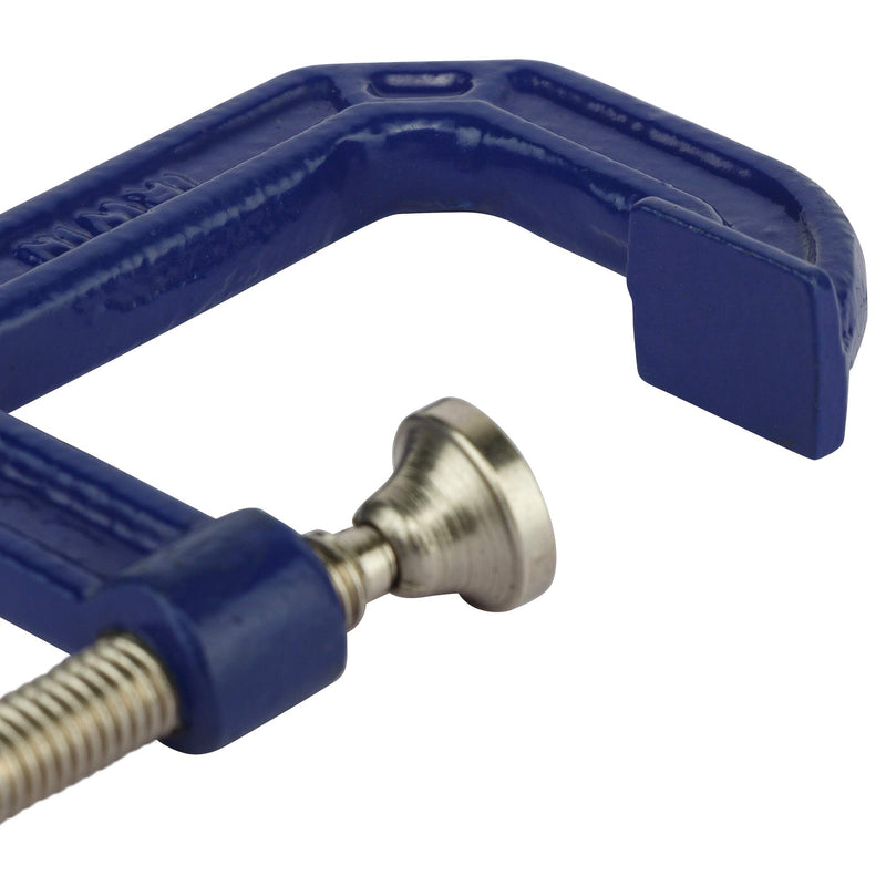 [Australia - AusPower] - IRWIN Tools QUICK-GRIP C-Clamp, 1 1/2-inch, 1 1/2-inch Throat Depth (2025101) 