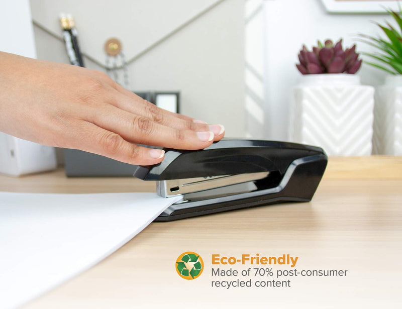 [Australia - AusPower] - Bostitch Ascend 3 in 1 Stapler with Integrated Remover & Staple Storage Black 
