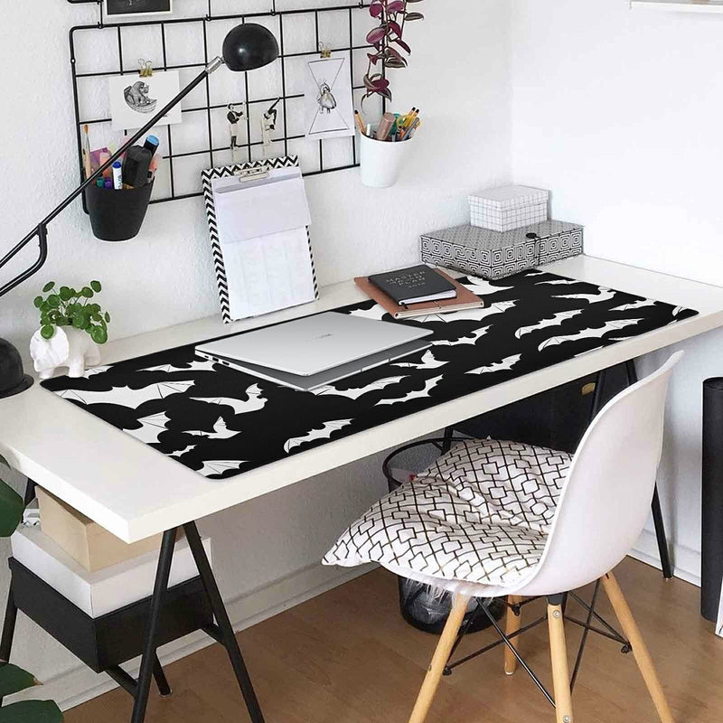 [Australia - AusPower] - Glaphy Halloween Bats Mouse Pad Large Gaming Mouse Pad Non-Slip Desk Mat for Computers Laptop, 35.4x15.7 in XXL-35.4x15.7in 