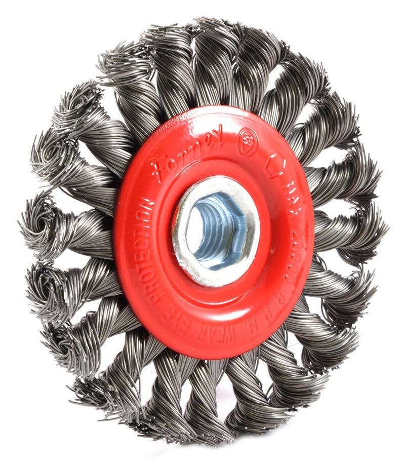 [Australia - AusPower] - Forney 72759 4-Inch x .020 x 5/8-11 Knot Wire Wheel 