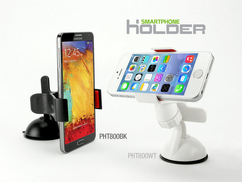 [Australia - AusPower] - Cellet Windshield Car Mount Holder for Phones Up to 3.8 Inches Wide - Retail Packaging Black Standard Packaging 