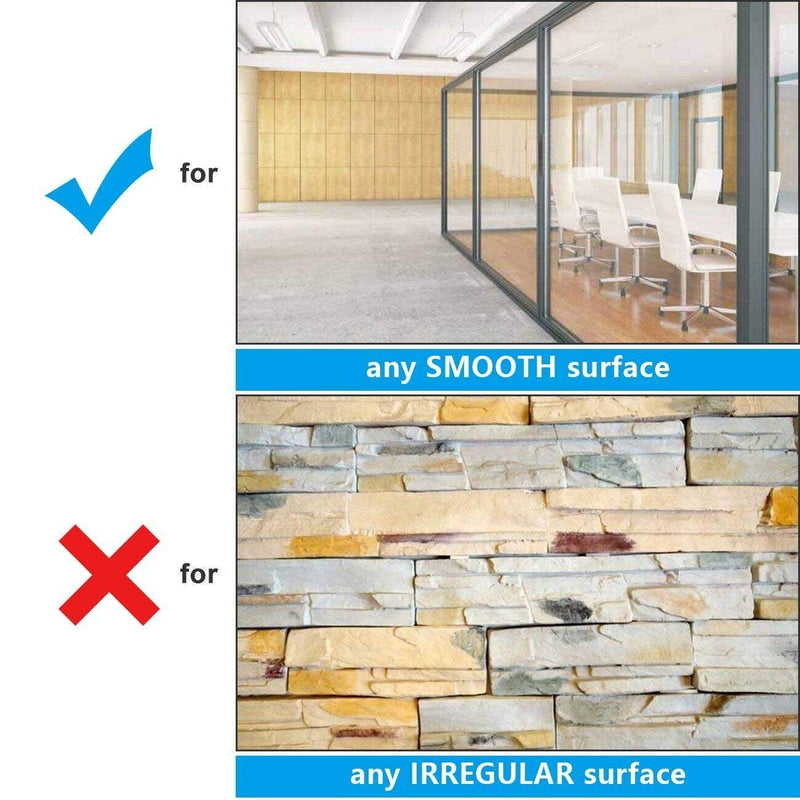 [Australia - AusPower] - White Board Sticker, Dry Eraser Board for Wall, Upgrade PET-No Ghost, 1.45x11ft, Stain-Proof Peel and Stick Film Self Adhesive Wall Paper Roll for Classroom/Office/Kids Painting, 3 Dry Erase Markers 