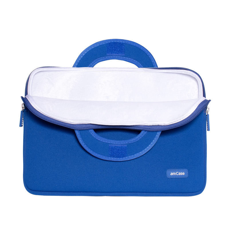 [Australia - AusPower] - amCase for Chromebook Case-11.6 to 12 inch Neoprene Travel Sleeve with Handle-Blue 11.6 to 12 inch Blue 