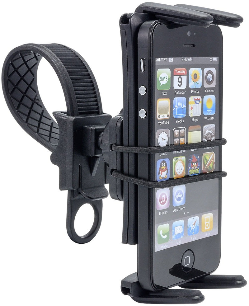 [Australia - AusPower] - Arkon Bike Handlebar Phone Strap Mount for iPhone XS Max XS XR X 8 Galaxy Note 9 8 Galaxy S10 S9 Retail Black 