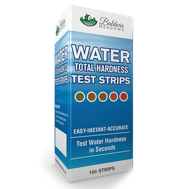 [Australia - AusPower] - Total Hardness Water Test Strips Kit, Best Test for Determining Total Hardness Ranging from 0-425 mg/l, Accurate Results in Seconds! 100 Count 
