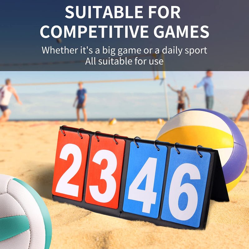 [Australia - AusPower] - HRLORKC Scoreboard Score Keeper Score Flipper for Basketball Tennis Sports 