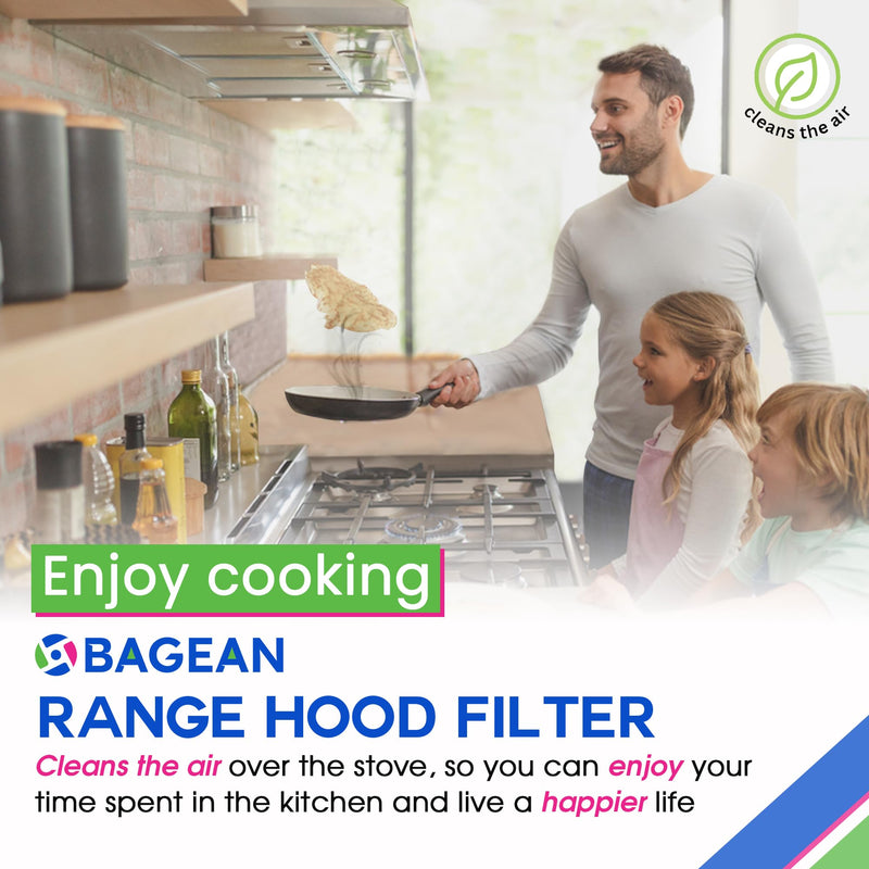 [Australia - AusPower] - Range Hood Filter Replacement for BPPFA30 11.81" x 16.25" Broan Range Hood Filter - Metal Exhaust Fan Stove Hood Vent Filter for Range Hood - Filters the Kitchen Oven Grease From Entering Hood 2-Pack 