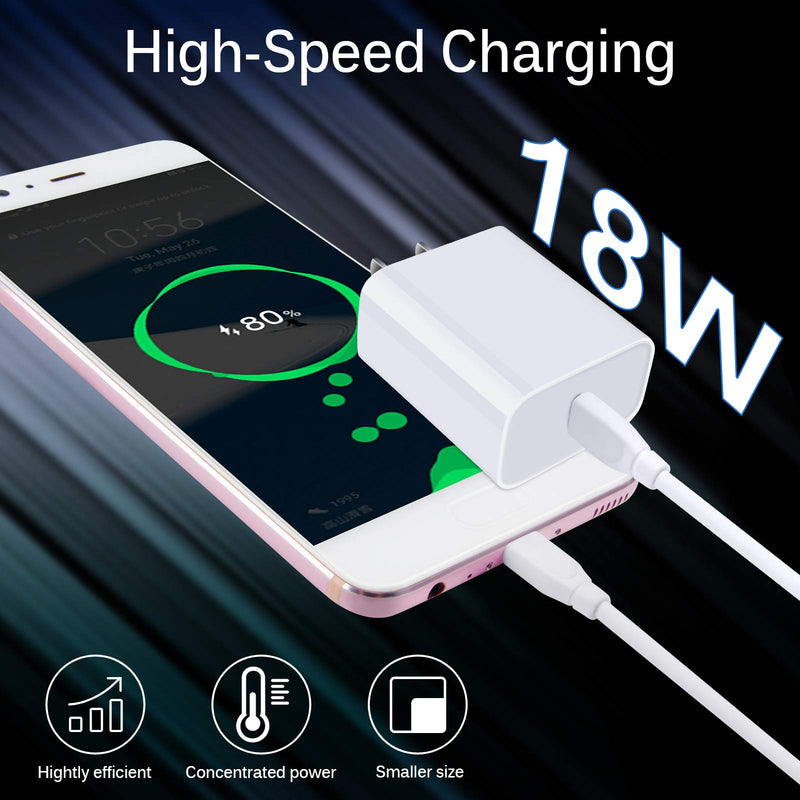 [Australia - AusPower] - USB C Wall Charger, 18W PD 3.0 Fast Charger Plug Box Power Adapter Type C Charging Block Brick Cube for iPhone 13/SE/12 Mini/11 12 Pro/12 Pro Max/XS/XR/X/8/8 Plus,Pad Pro,Samsung Galaxy S21 S20 Ultra 