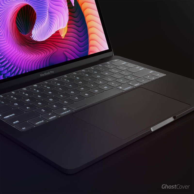 [Australia - AusPower] - UPPERCASE GhostCover® Premium Ultra Thin Keyboard Cover Protector Compatible with 2020 2021 2022 Intel or M1/M2-Based MacBook Pro 13" and 2019-2020 Intel-Based MacBook Pro 16" A2338 A2289 A2251 A2141 