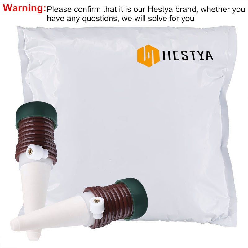 [Australia - AusPower] - HESTYA 10 Pack Plant Watering Stakes Automatic Devices Plant Self Drip Irrigation Slow Release Indoor Outdoor Terracotta Water Spikes for Potted Plants Flower 