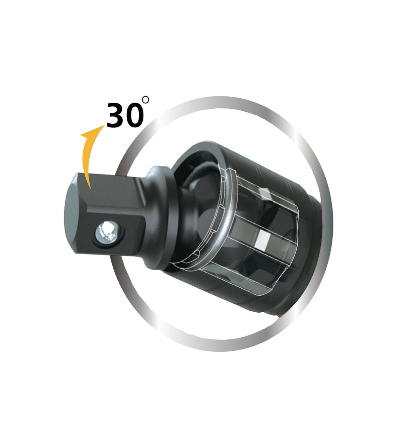 [Australia - AusPower] - Titan 42157 1/2" To 3/8" Drive Locking Wobble Reducing Adapter 1/2in F x 3/8in M Reducing 