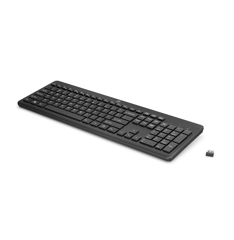 [Australia - AusPower] - HP 230 Wireless Keyboard, Numeric Keypad, Wireless, Comfort Design, Sleek and Quiet (3L1E7AA#ABA) 