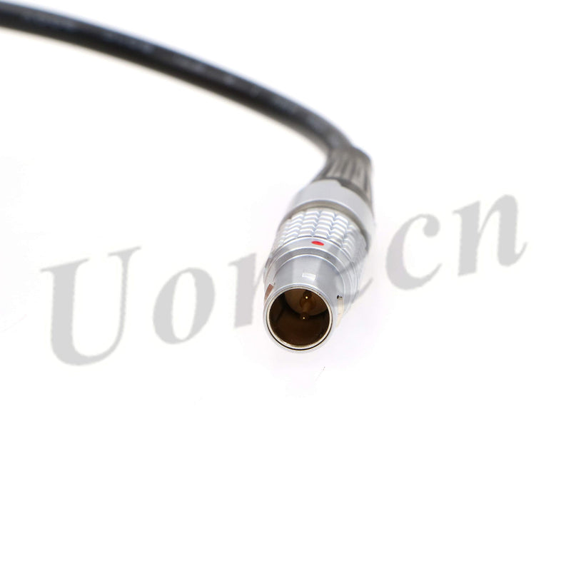 [Australia - AusPower] - Uonecn Right Angle DC Male to 2 Pin Male Teradek Bolt Power Cable for Transmitter Tilta Battery Plate on The FS7 
