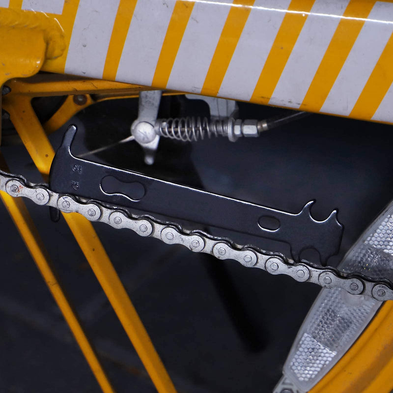 [Australia - AusPower] - Aunocy Bike Chain Removal Tool – Bicycle Chain Repair Kit – Bike Link Plier, Chain Breaker Splitter Tool, Chain Checker and 3 Pairs of Links – Easy to Use – Quick Fix – Premium Tool Kit for Cyclists 