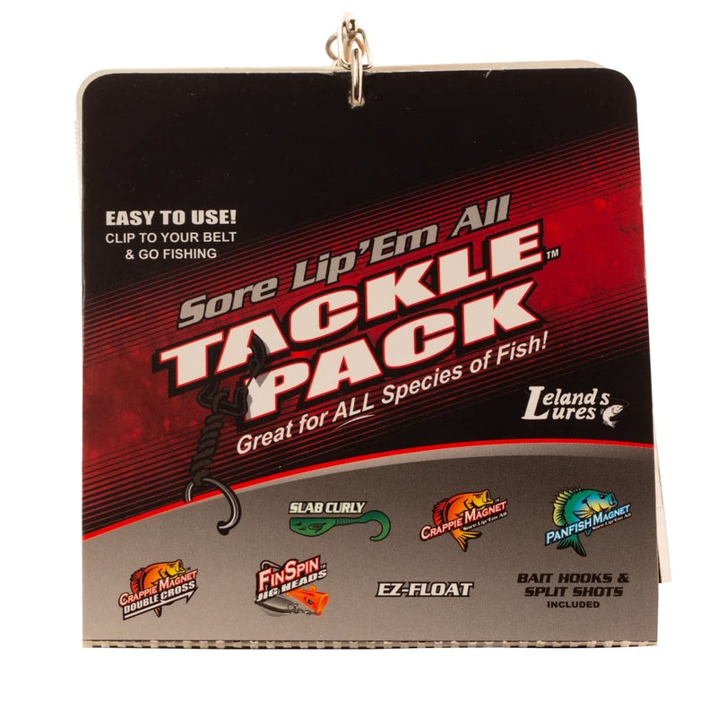 [Australia - AusPower] - Crappie Magnet Tackle Pack Kit - Fishing Lures, Jig Hooks, Split Shots - Designed to Catch Any Fish Including Bass, Crappie, Trout and More - Portable All Species Fishing Tackle Box 