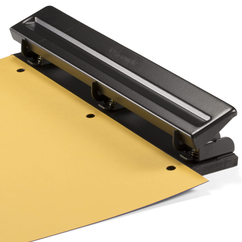[Australia - AusPower] - Officemate Standard 3 Hole Punch with 8 Sheet Capacity, Black (90099) 