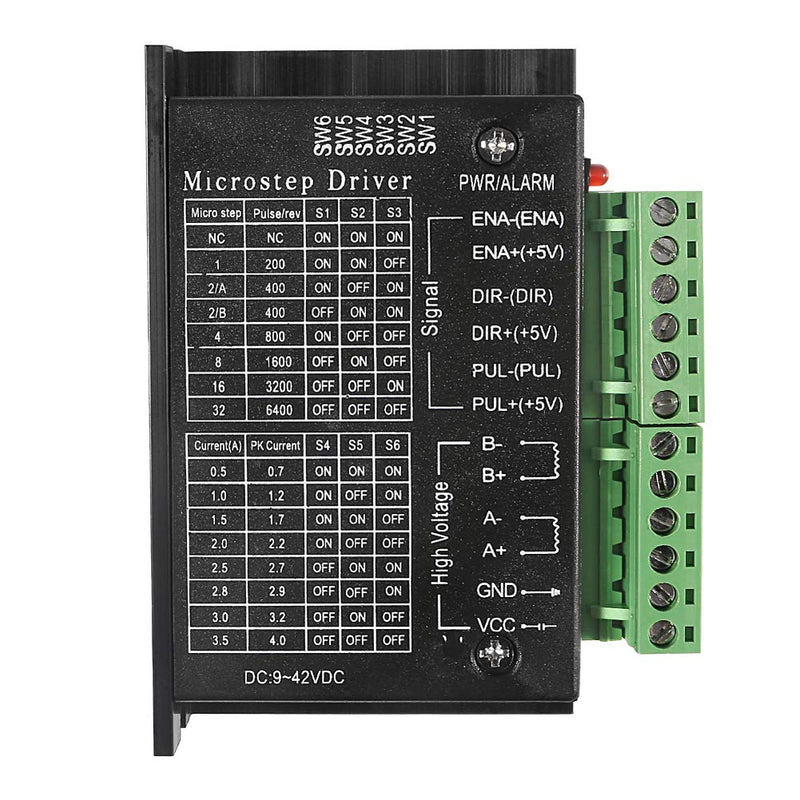 [Australia - AusPower] - ALMOCN TB6600 Stepper Motor Driver 4A 9-42V Nema 17 Stepper Motor Driver CNC Controller Single Axes Hybrid Stepper Motor for CNC (1pcs) 1pcs 