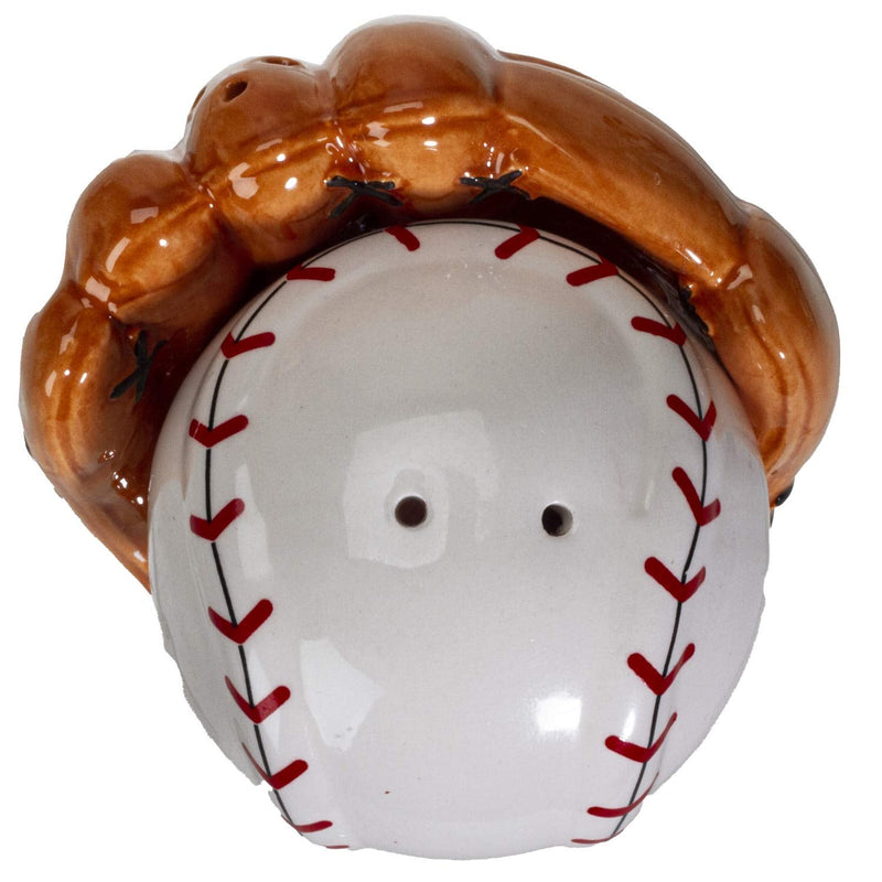 [Australia - AusPower] - Pacific Giftware Baseball and Gloves Ceramic Salt and Pepper Shakers Set 