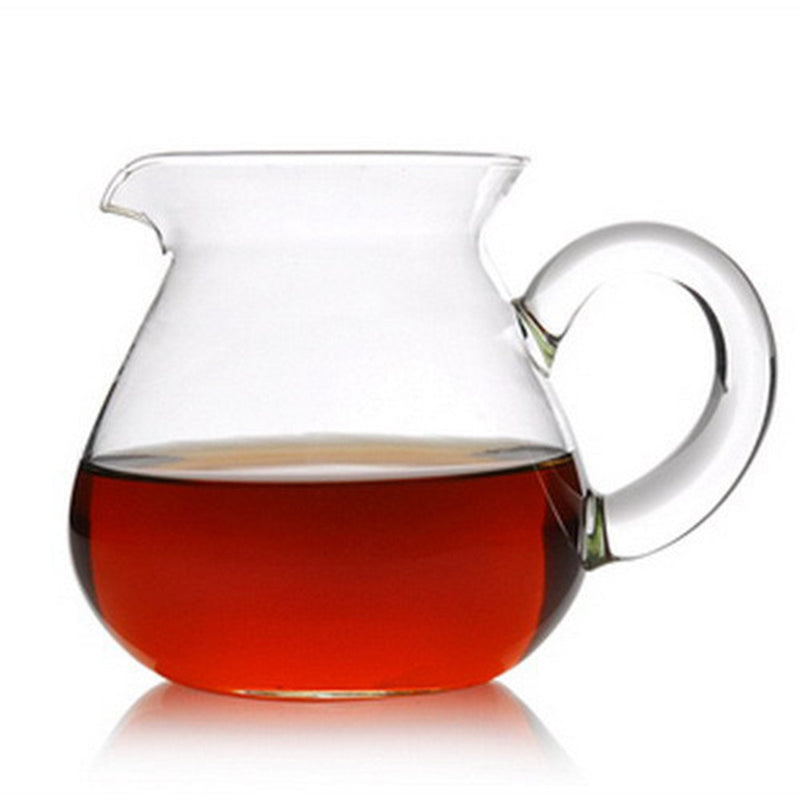[Australia - AusPower] - ELITEA Clear Glass Milk Tea Serving Pitcher Cream Pitcher Creamer Mug 200ml / 7 fl.oz for Tea Coffee 