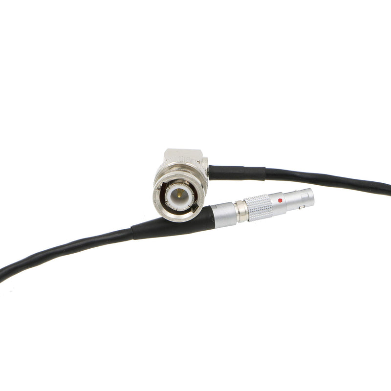 [Australia - AusPower] - Uonecn TIME Code Cable for Zoom F8 4 Pin Male to Right Angle BNC for Red Epic Scarlet. 