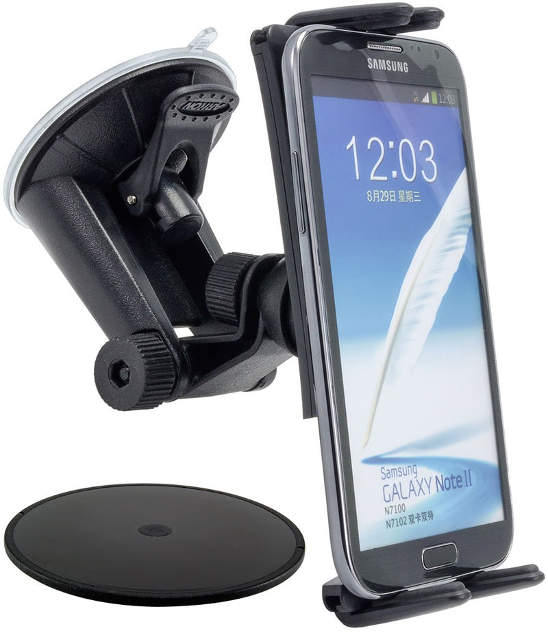 [Australia - AusPower] - ARKON Windshield Dash Car Mount Holder for Samsung Galaxy S10 S9 S8 Galaxy Note 9 8 5 Retail Black (SGN217) 