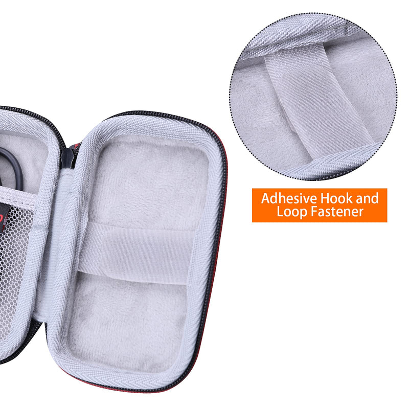 [Australia - AusPower] - XANAD Hard Case for EMAY/CONTEC or SonoHealth Portable EKG Heart Rate Monitor - Travel Protective Bag 