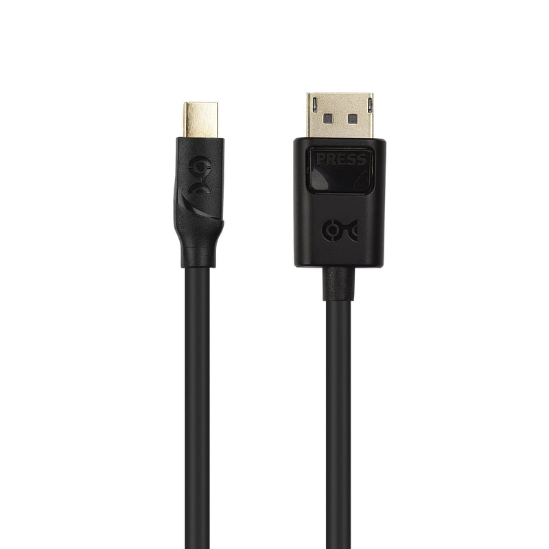 [Australia - AusPower] - Cable Matters 4K Mini DisplayPort to DisplayPort Cable (DisplayPort to Mini DisplayPort) in Black 3 Feet - 4K 60Hz, 2K 144Hz Monitor Support 