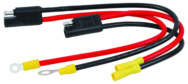 [Australia - AusPower] - Attwood 14367-6 Heavy-Duty Trolling Motor Quick Connectors 2-Wire 10-Gauge, Set of 2 