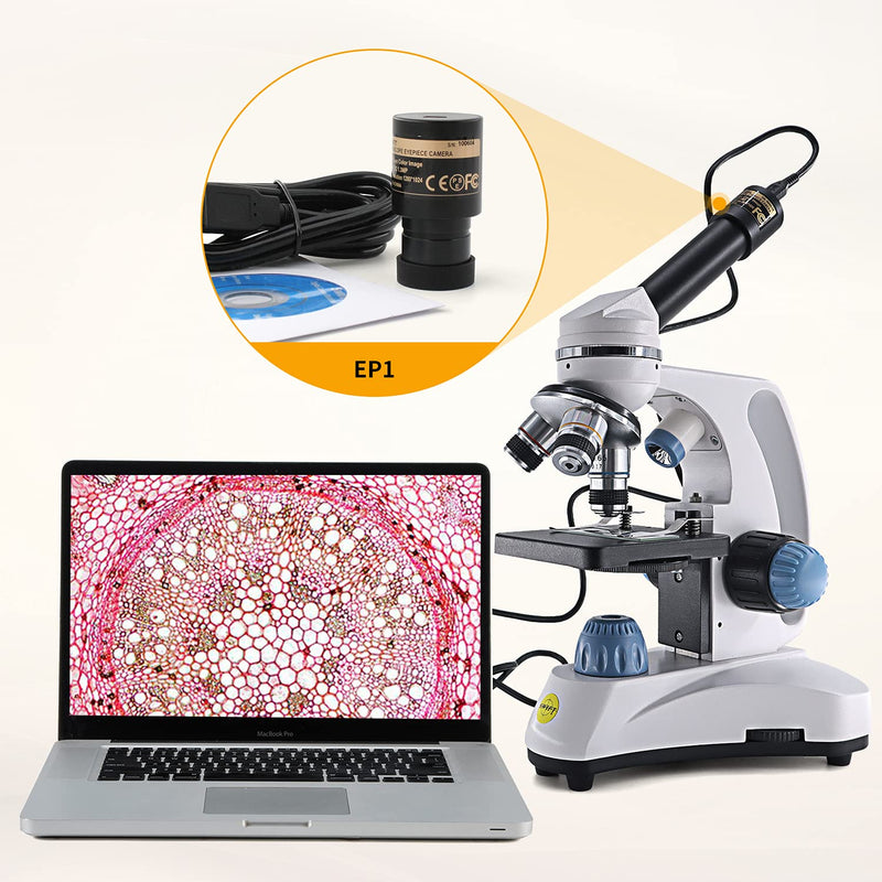 [Australia - AusPower] - Swift 1.3 Megapixel Digital Camera for Microscopes, Eyepiece Mount, USB 2.0 Connection, Color Photography and Video, Windows and Mac Compatible 