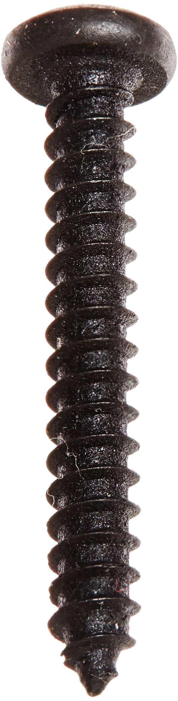 [Australia - AusPower] - Small Parts 1020APPB Steel Sheet Metal Screw, Black Oxide Finish, Pan Head, Phillips Drive, Type A, #10-12 Thread Size, 1-1/4" Length (Pack of 100) 