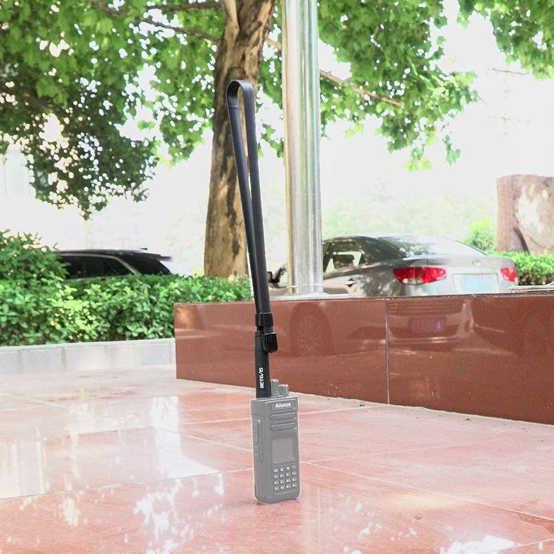 [Australia - AusPower] - Retevis Foldable Tactical Antenna,SMA-F 2m/70cm Dual Band,29inch 5dBi High Gain Antenna for Baofeng UV-5R BF-F8HP BF-888s Retevis RT29 RT-5R RT5 RT-5RV RT21V RT6 Ailunce HD1 Walkie Talkies(1 Pack) 