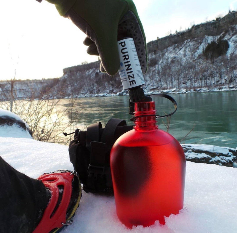 [Australia - AusPower] - PURINIZE - The Best and Only Patented Natural Water Purifying Solution - Chemical Free Camping and Survival Water Purification 