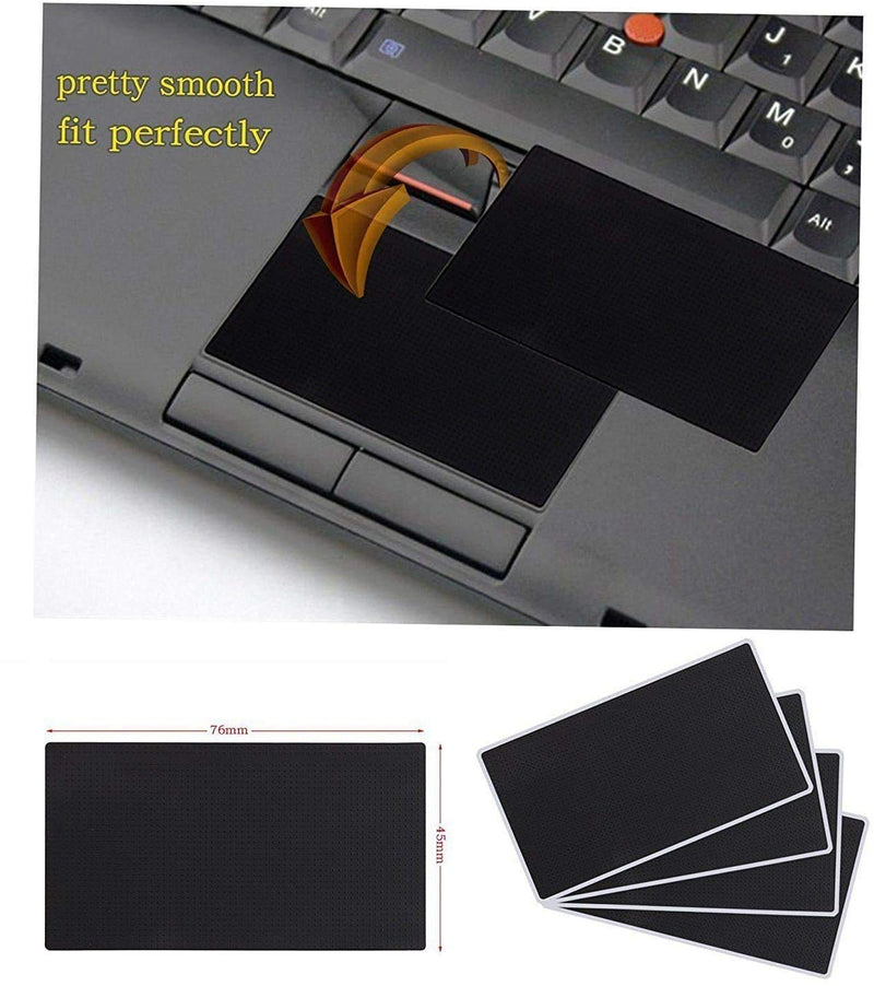 [Australia - AusPower] - 4 pcs/Set Replacement Touchpad Sticker Replacement for Thinkpad T410 T410I T410S T400S T420 T420I T420S T430 T430S T430I T510 T510I T520 W510 W520 L520 L510 L420 L412 L520 SL410K Series 