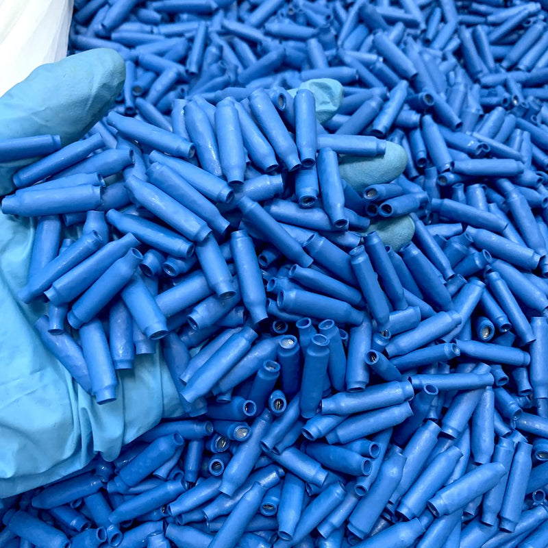 [Australia - AusPower] - Wire B Connector Filled Wet B Wire Gel Telephone Alarm Wire Crimp Beanies Splices for Low Voltage, Wet Blue + Dry White (300 PCS + 300P CS) (300 PCS + 300P CS) 