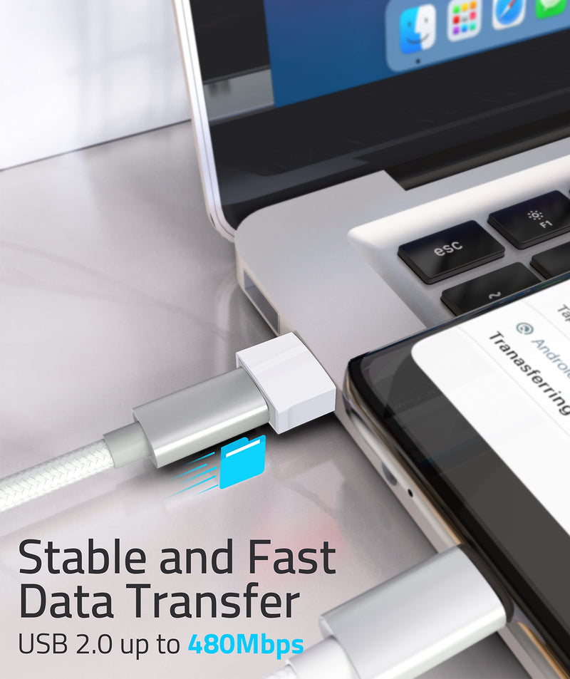[Australia - AusPower] - Syntech USB to USB C Adapter 4 Pack, Type C Female to USB Male Converter Compatible with iPad Air 6 Apple Watch Series 7 iPhone 12/13 Pro Max AirPods 3 Samsung Galaxy etc 