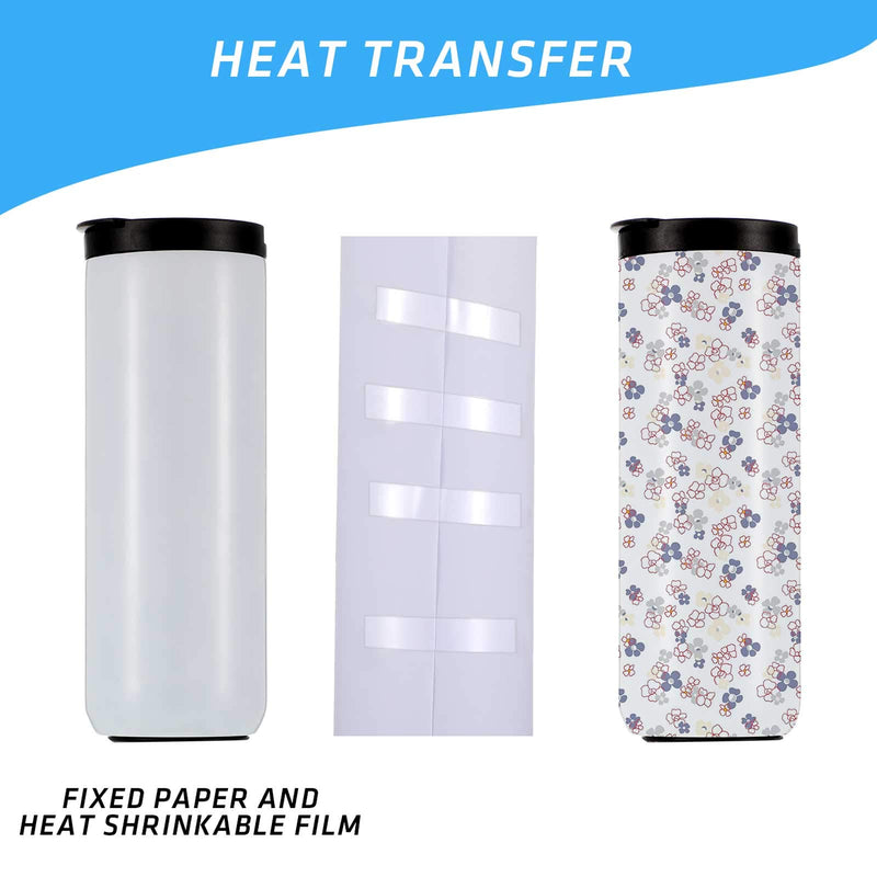 [Australia - AusPower] - 2 Pieces 108 ft Heat Tape for Sublimation Heat Press Tape Heat Transfer Tape High Resistant Temperature Tape Thermal Tape for Electronics Printing Circuit Board Heat Transfer Vinyl (10 mm) 10 mm 