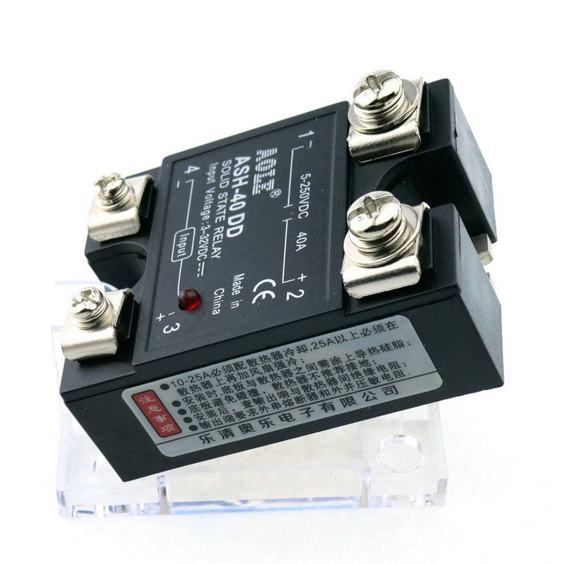 [Australia - AusPower] - WerFamily SSR Solid State Relay SSR-40DD DC-DC 3-32V DC / 5-250V DC / 40A DC to DC 