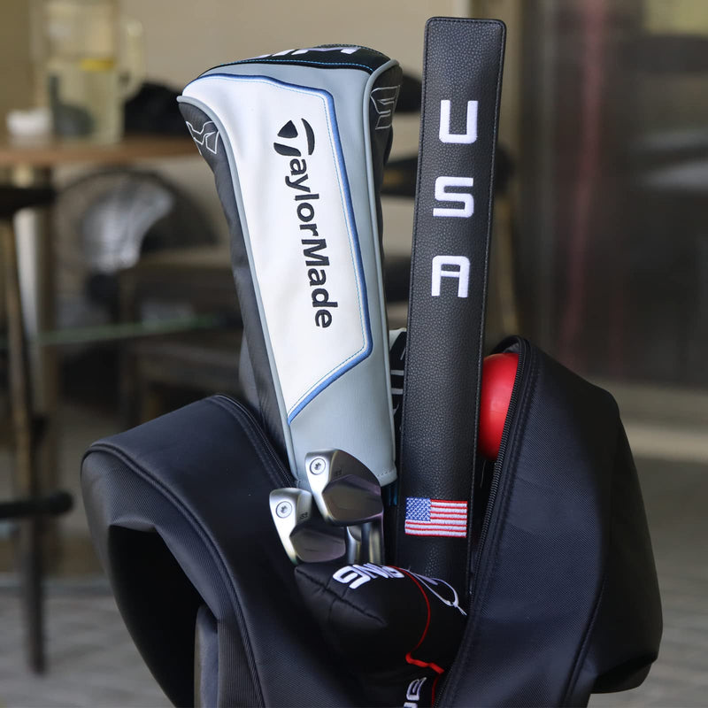 [Australia - AusPower] - Golf Alignment Stick Cover Case Holder Hold at Least 3 Sticks 