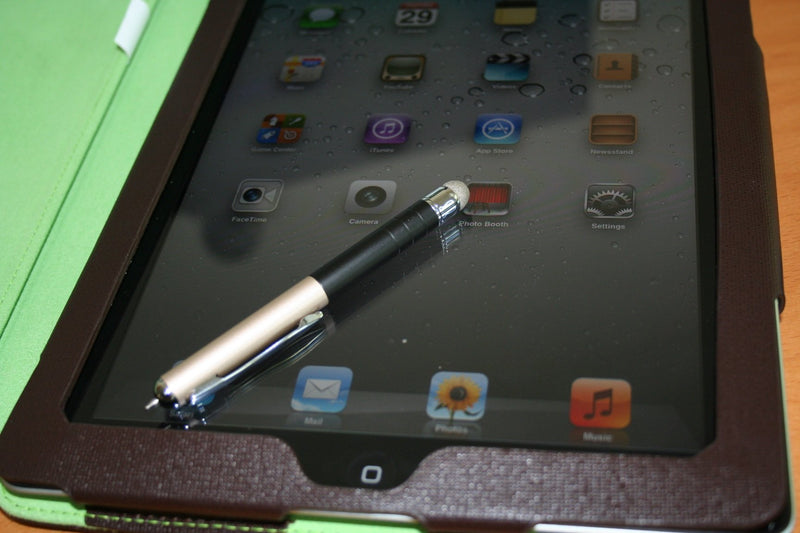 [Australia - AusPower] - Zip Stylus Capacitive 2-in-1 Stylus Ink Pen Combo for Apple iPad, iPad2, Samsung Galaxy, BlackBerry Playbook & Smartphones 